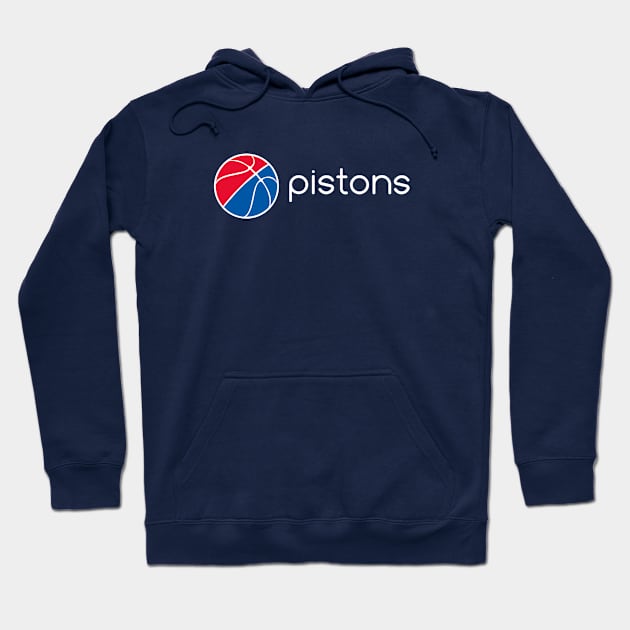 Piston Cola - Detroit Pistons Basketball Hoodie by monitormonkey